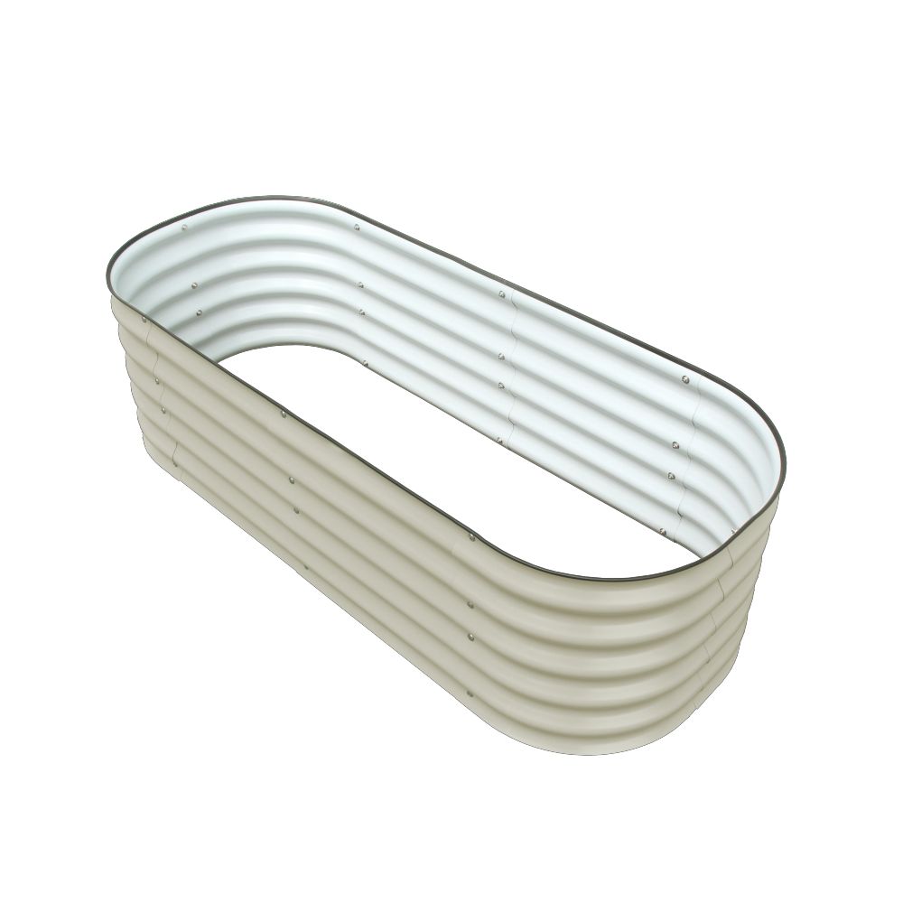 Raised Garden Bed 4N1-17 / Dimension: 150X60X43 CM – 387 Ltr / Colour- Off White - Image 3
