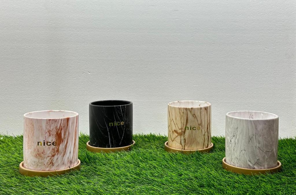 Ceramic Fibre Pot Nice 14X14X14