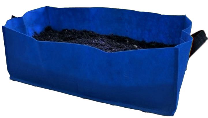 Hd Nv Fabric Bag Rectangular 40X30X20 Cm Blue