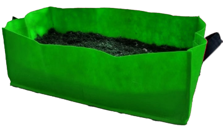 Hd Nv Fabric Rectangular Bag 50X30X20 Cm Light Green