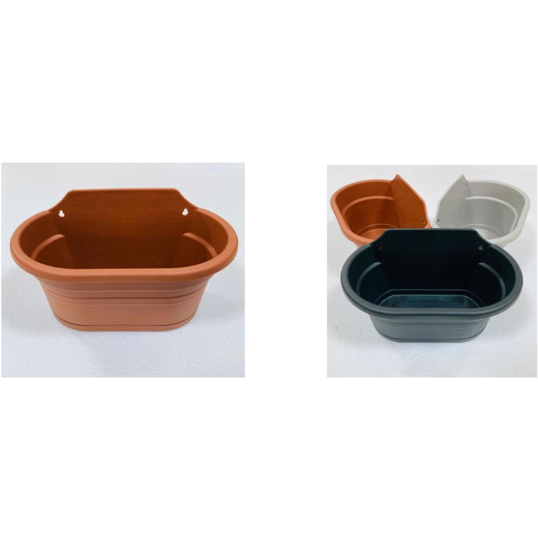 Balcony Hang Pot Black Hlbg-001 Pp