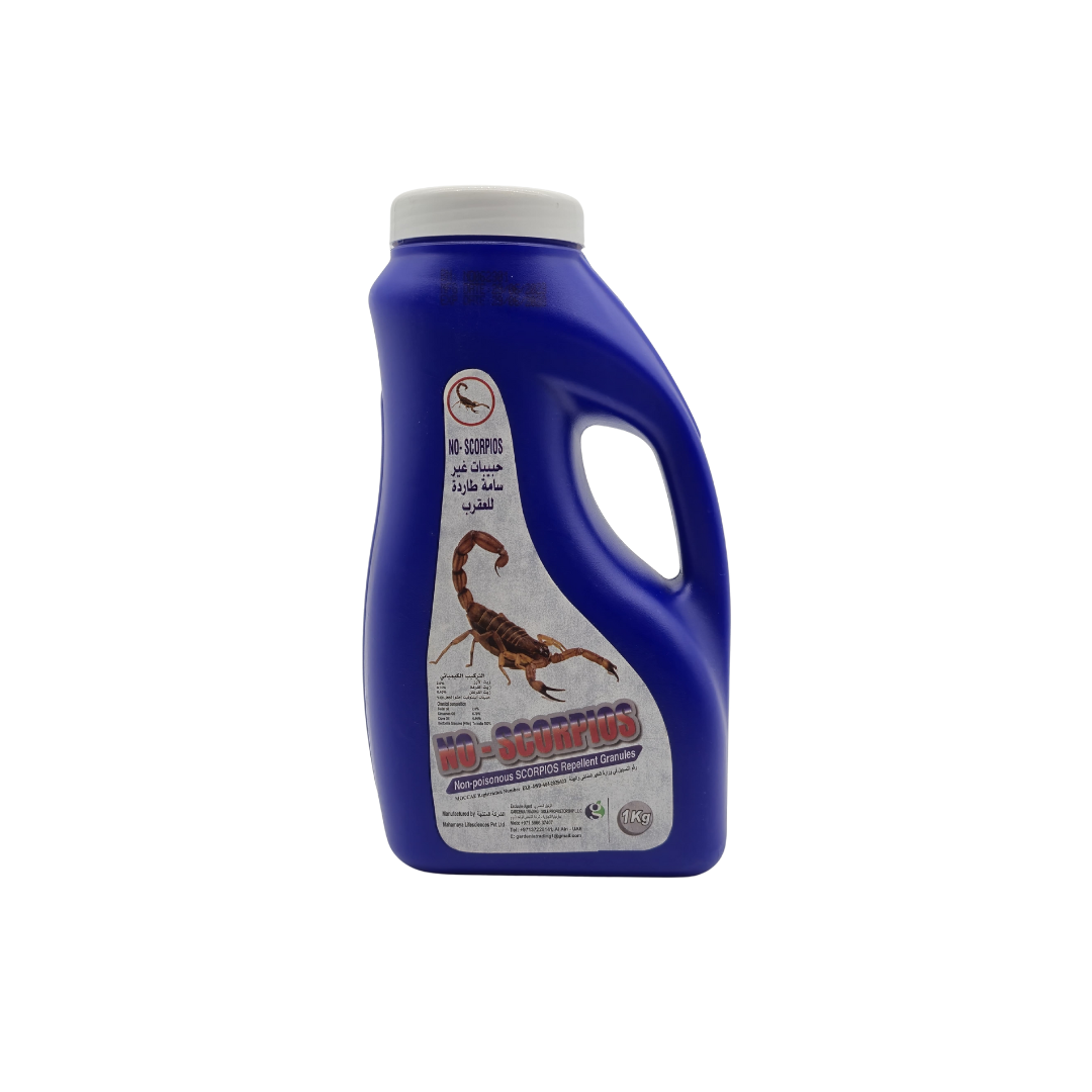 No Scorpios – Organic Scorpion Repellent Granules (1 kg) | Natural, Pet-Safe & Eco-Friendly scorpion Deterrent for Indoor & Outdoor Use